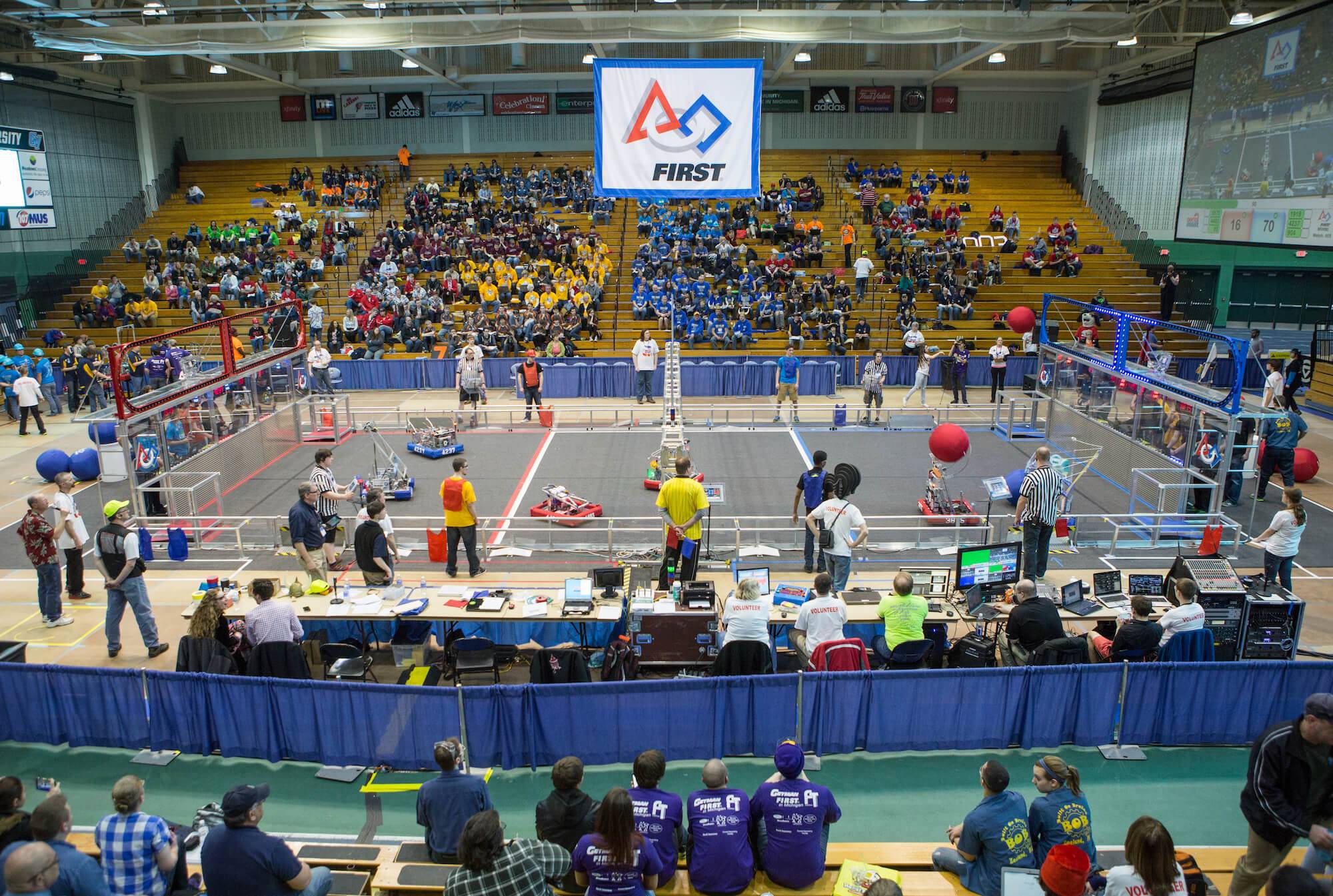 FIRST Robotics field